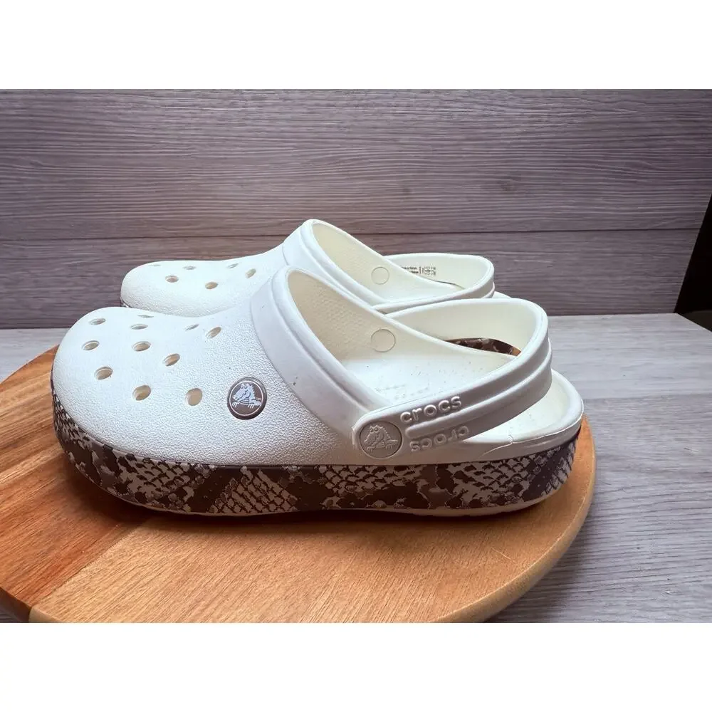 CROCS shoes displayed